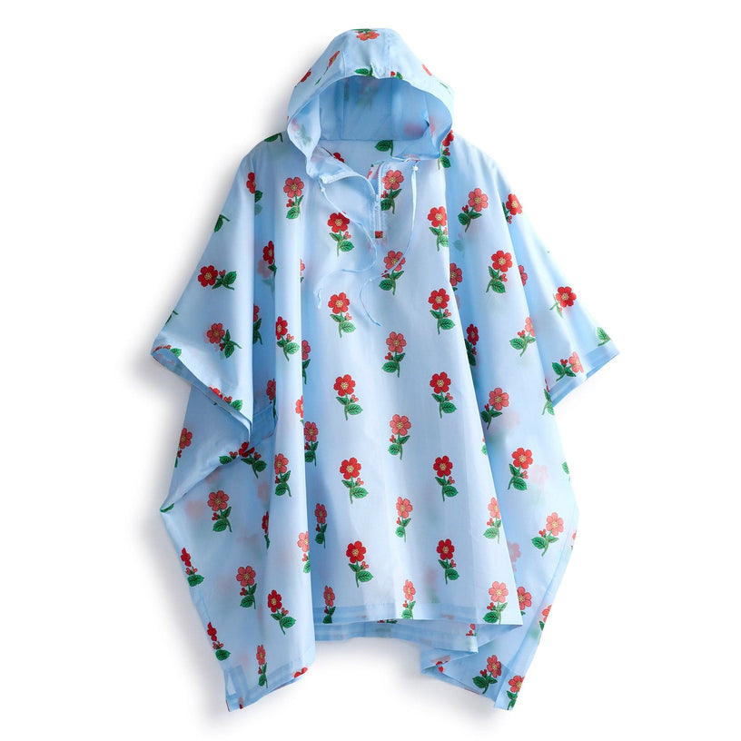Disney Rain Poncho-Mickey Meadow Ditsy-Image 1-Vera Bradley