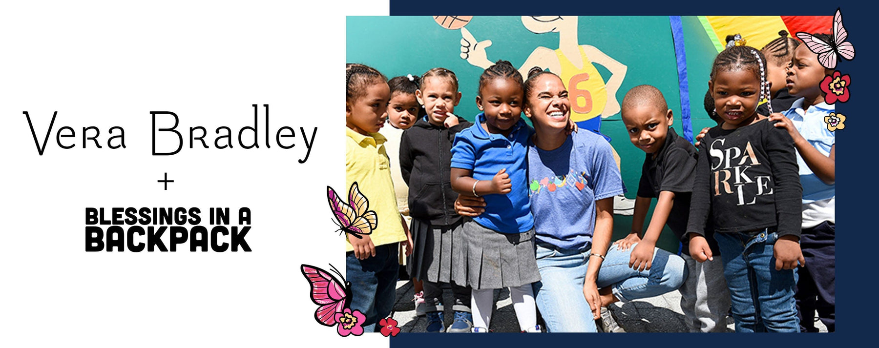Vera Bradley + Blessings in a Backpack