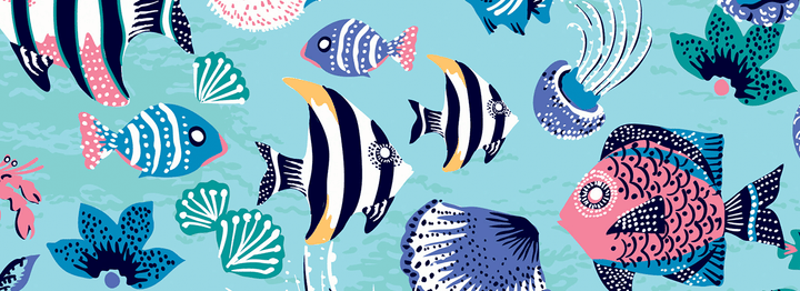 Vera bradley go fish cheap pillow