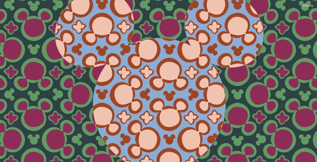 Mickey Mouse Kaleidoscope Multi