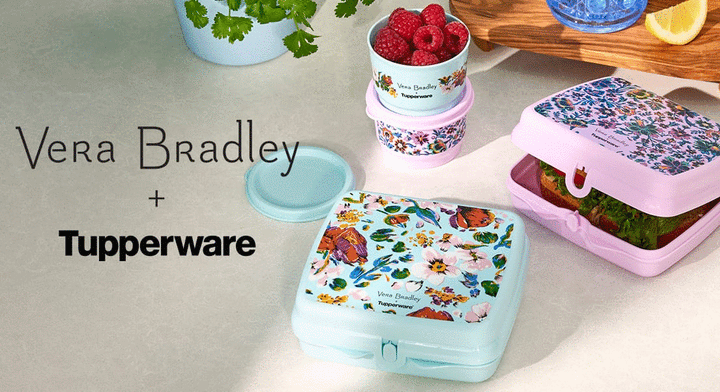 Fun and functional': Tupperware and Vera Bradley launch two new