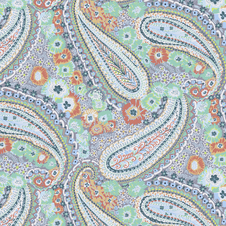 Citrus Paisley