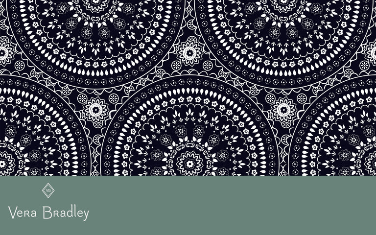 Black Bandana Medallion