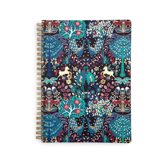 Mini Notebook with Pocket-Enchantment-Image 1-Vera Bradley