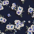 Plush Throw Blanket-Blooms and Branches Navy-Image 4-Vera Bradley