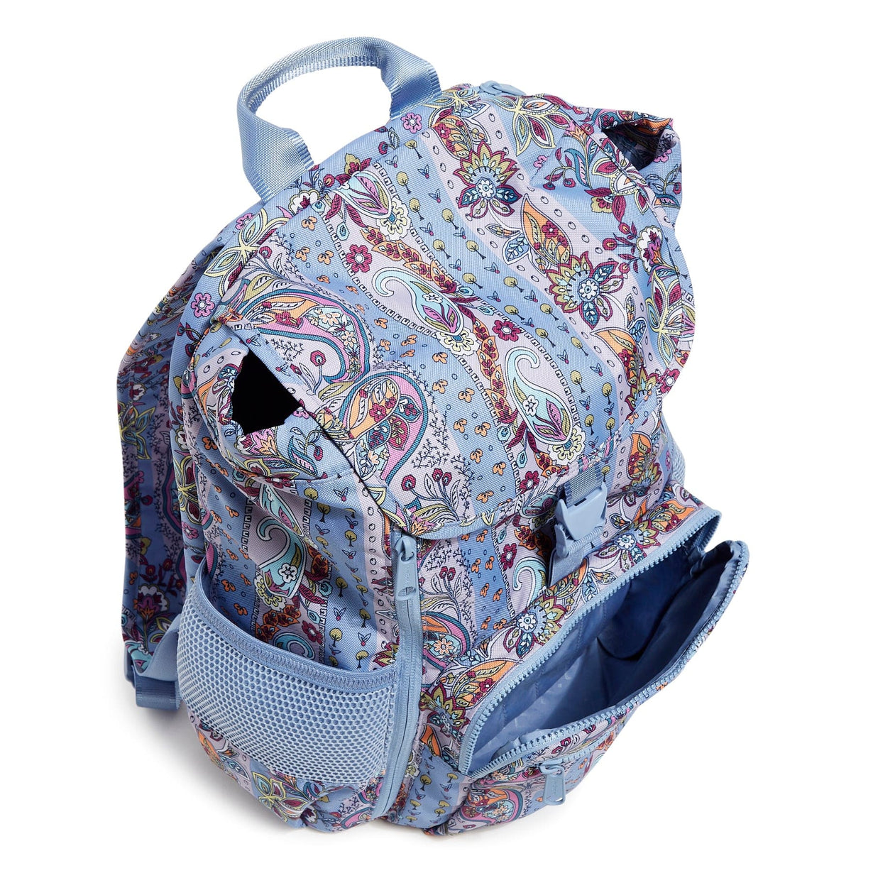 Purple Daytripper Backpack - Provence Paisley Stripes | Vera Bradley
