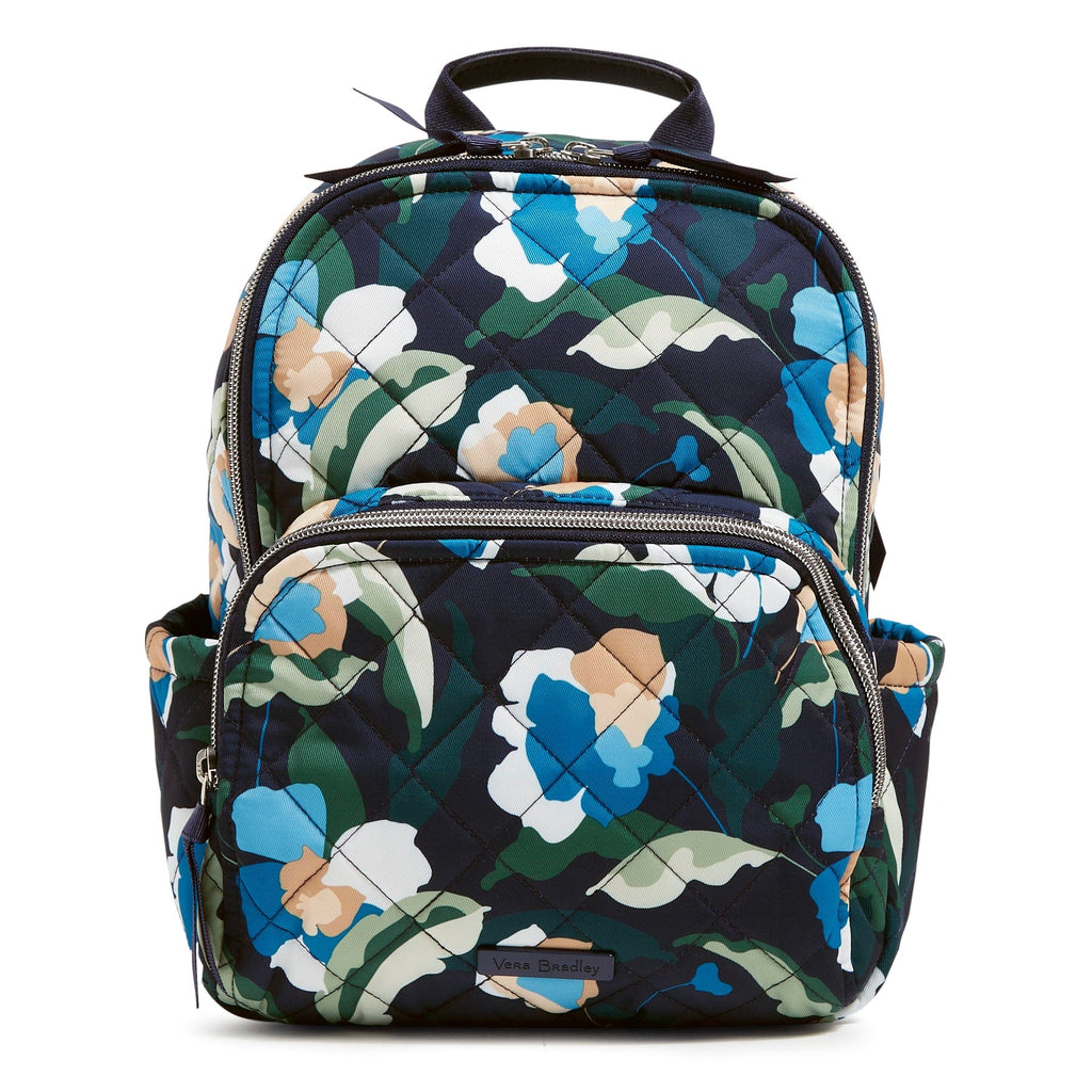 Blue Small Backpack - Immersed Blooms | Vera Bradley
