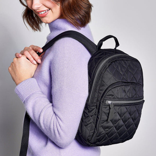 Black Small Backpack | Vera Bradley