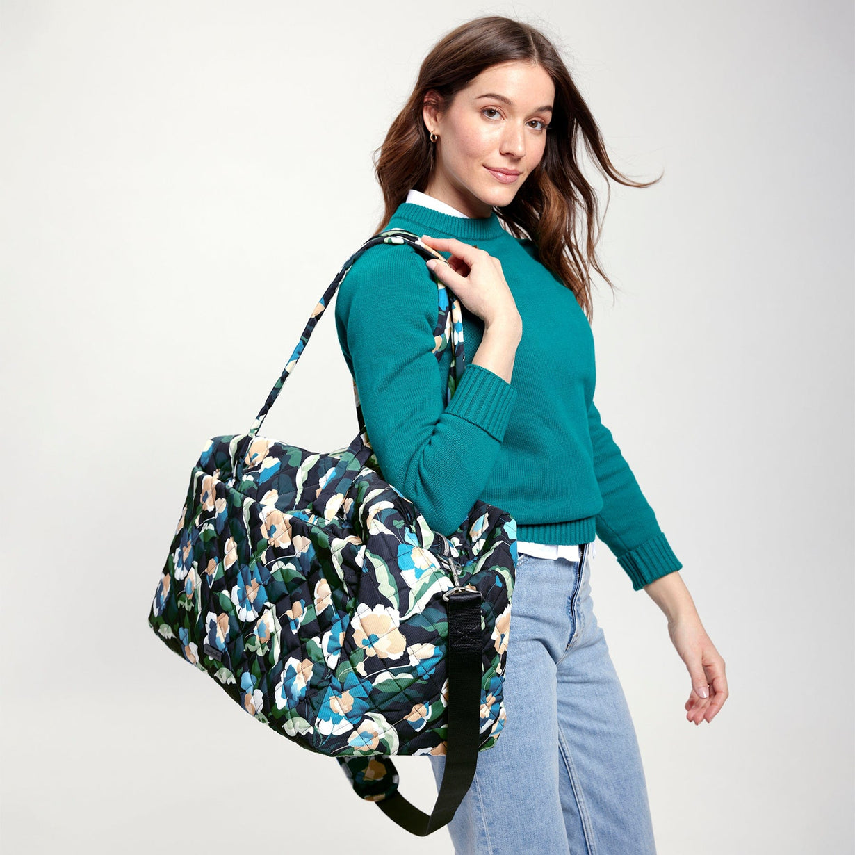 Large Travel Duffel Bag Performance Twill Vera Bradley