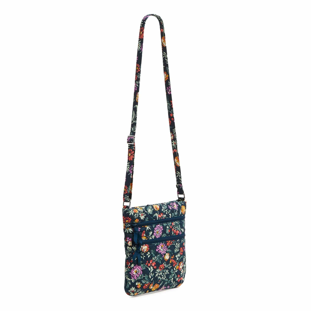Triple Zip Hipster Crossbody Bag Cotton Vera Bradley