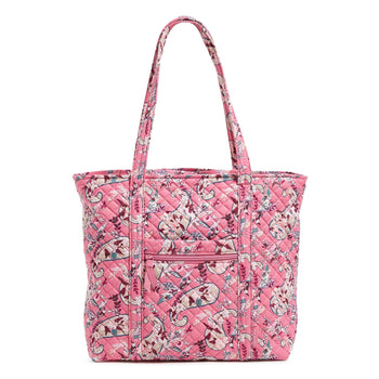 Vera Tote Bag-Botanical Paisley Pink-Image 1-Vera Bradley
