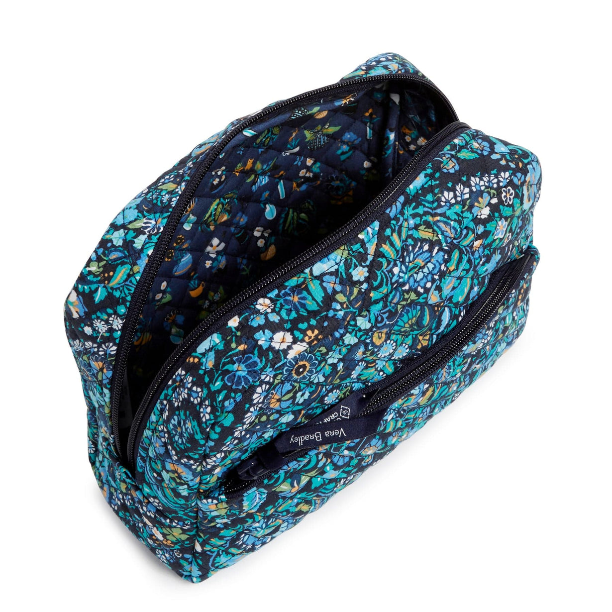 Vera bradley large cosmetic deals bag