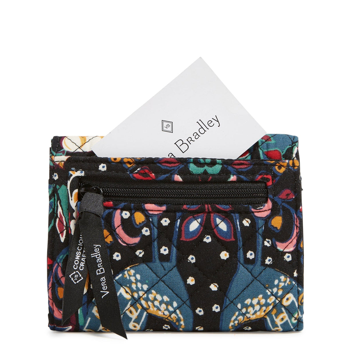 RFID Riley Compact Wallet Cotton Vera Bradley