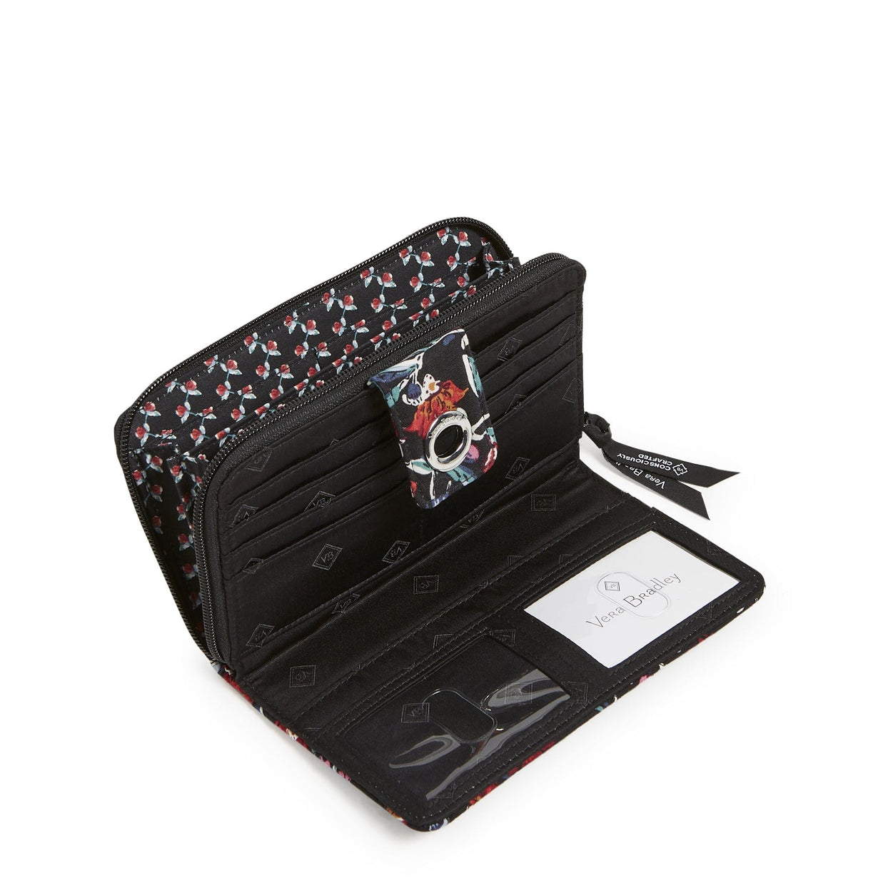 Complimentary Turnlock Card Case Wristlet
