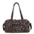 Medium Travel Duffel Bag-Perennials Noir Dot-Image 1-Vera Bradley