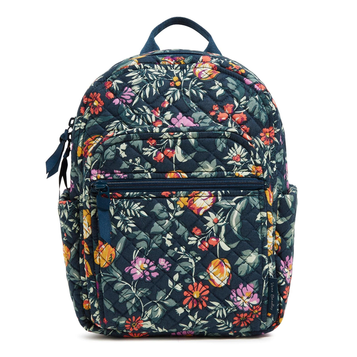 Green Small Backpack Fresh Cut Floral Green Vera Bradley green-small-backpack-fresh-cut-floral-green-vera-bradley
