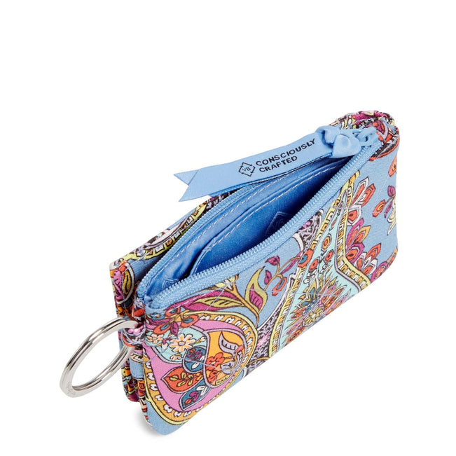 RFID Deluxe Zip ID Case Cotton Vera Bradley