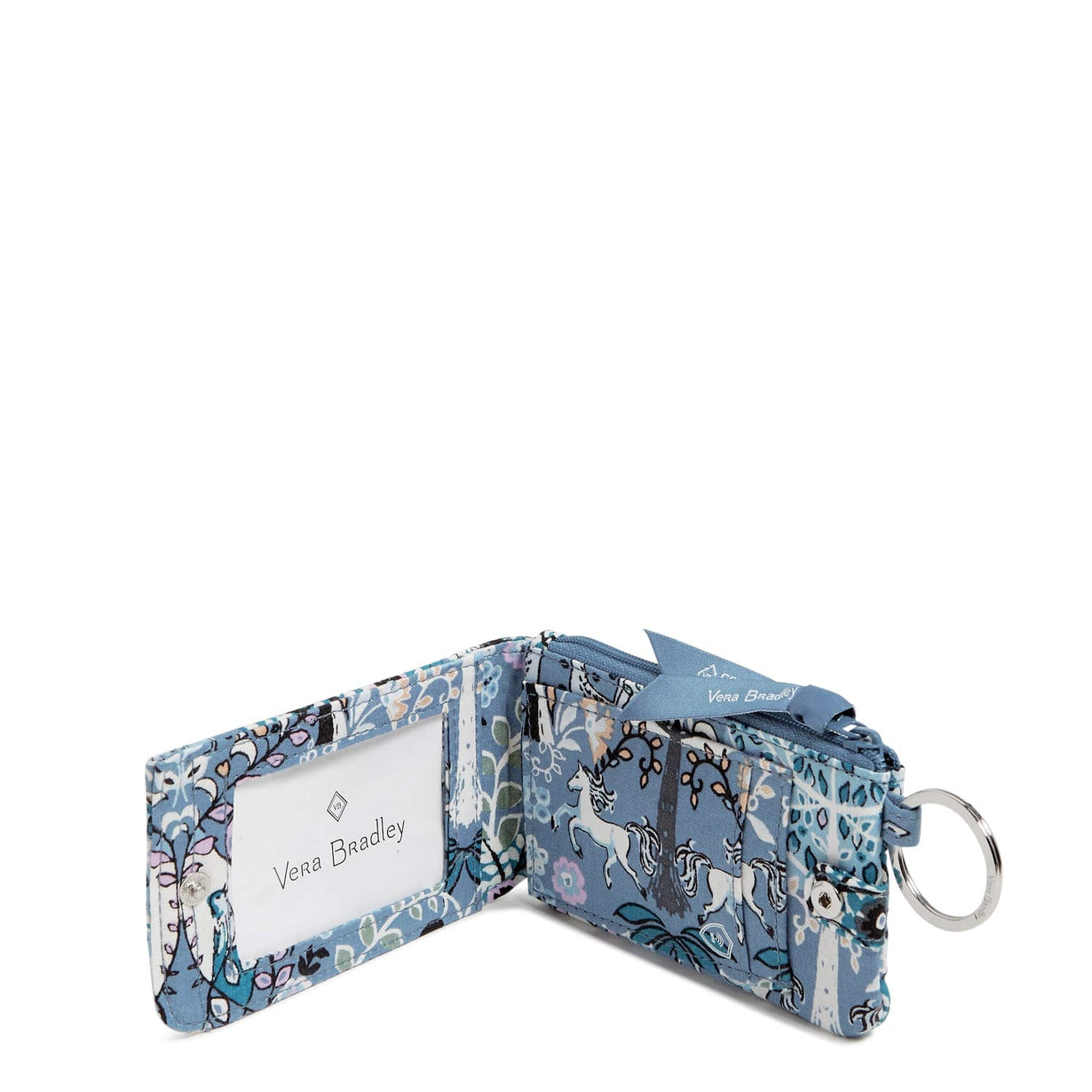 RFID Deluxe Zip ID Case Cotton Vera Bradley