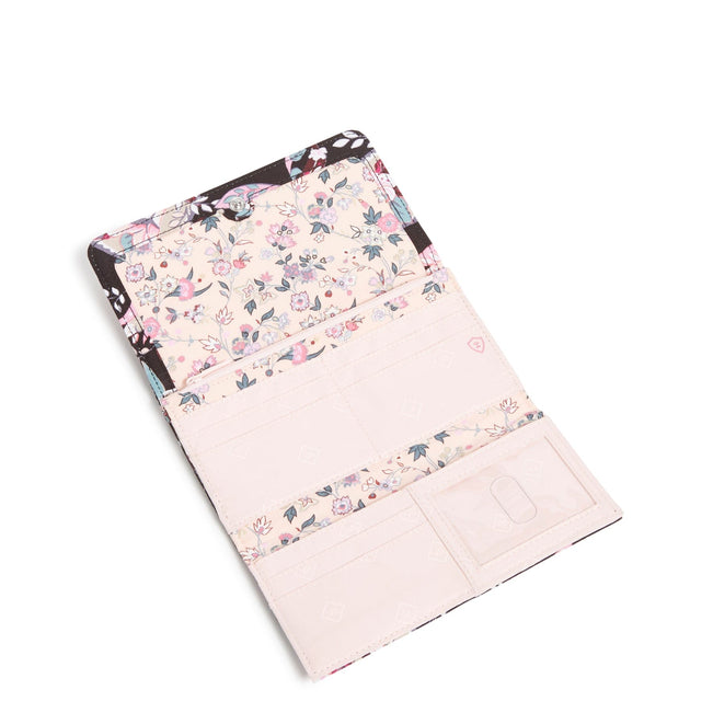 RFID Trifold Clutch Wallet Cotton Vera Bradley