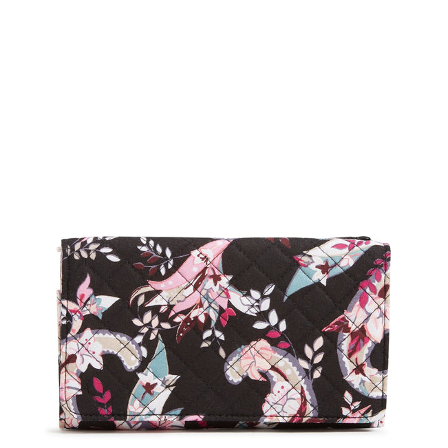 RFID Trifold Clutch Wallet Cotton Vera Bradley