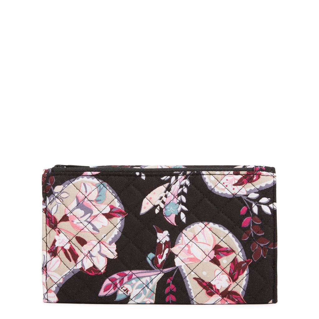 RFID Trifold Clutch Wallet Cotton Vera Bradley