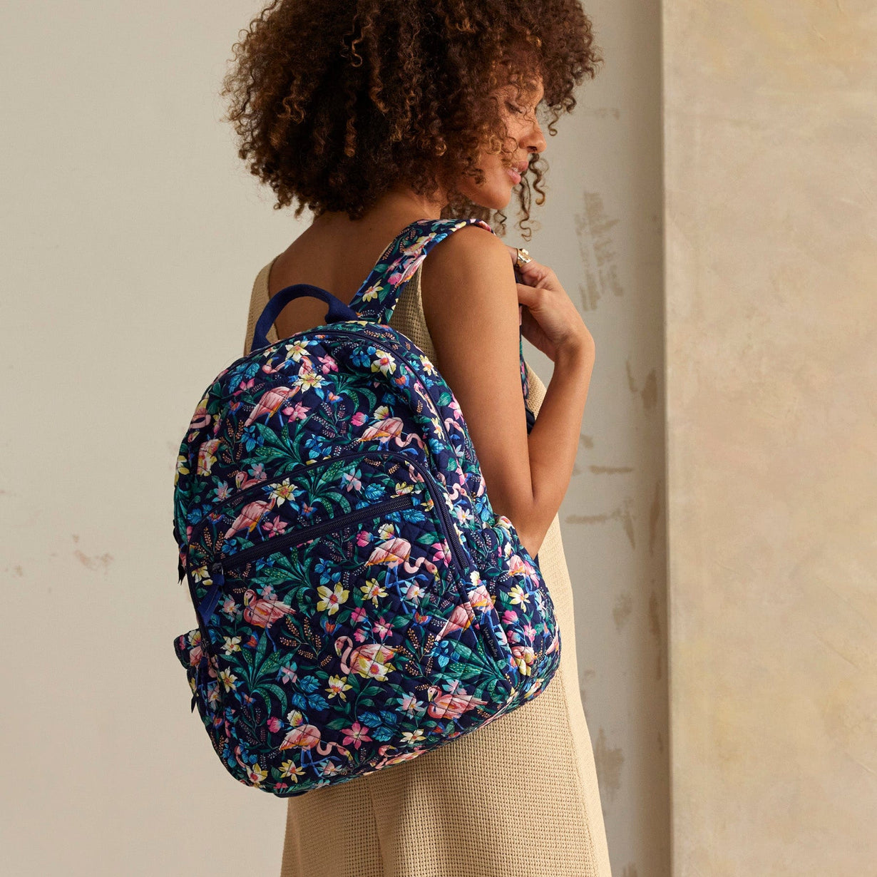 Campus Backpack Cotton Vera Bradley