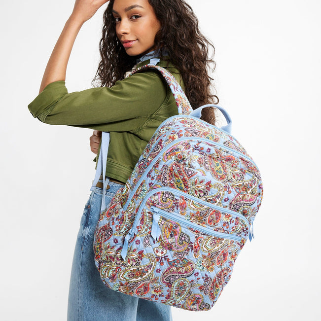 Vera Bradley Campus Hello Kitty Paisley Backpack