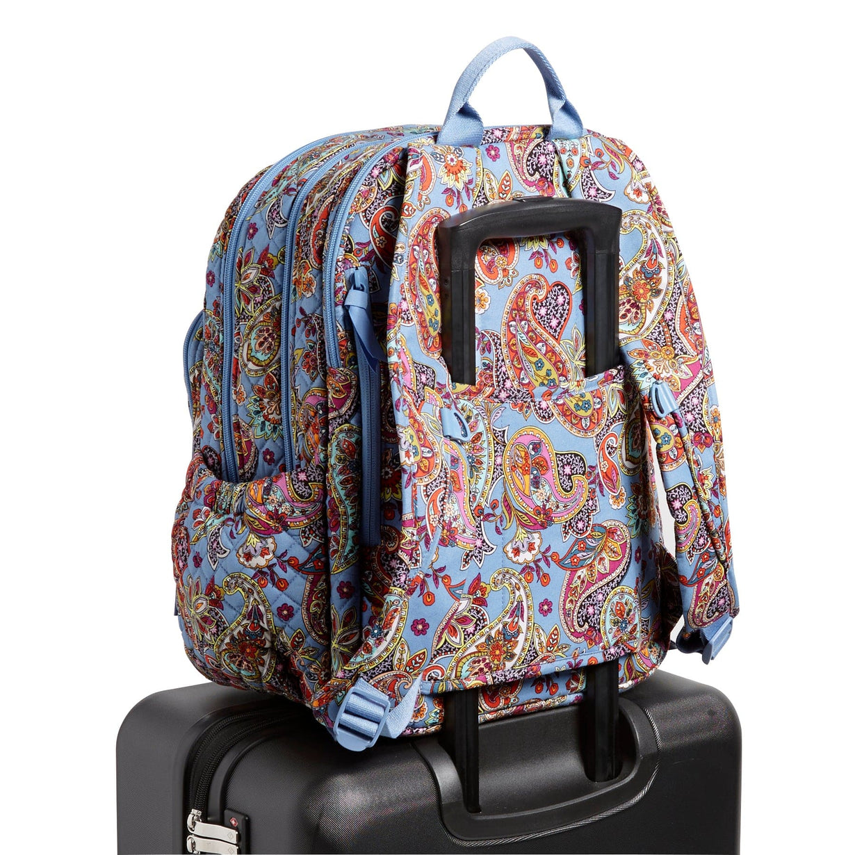 Purple XL Campus Backpack - Provence Paisley | Vera Bradley