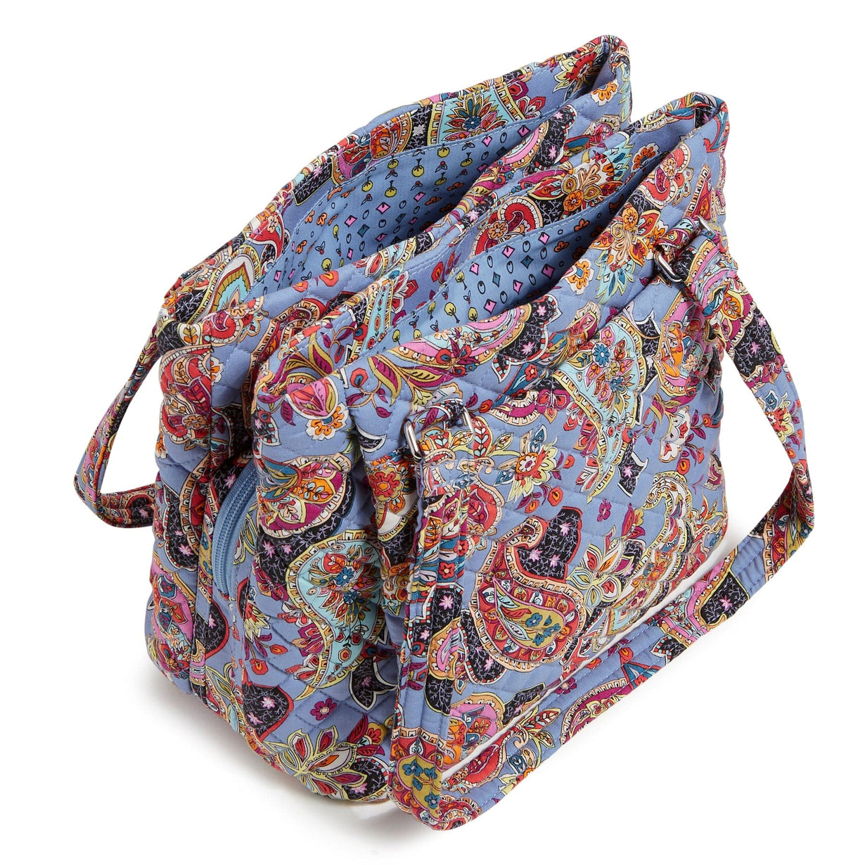 Multi-Compartment Shoulder Bag - Recycled Cotton | Vera Bradley