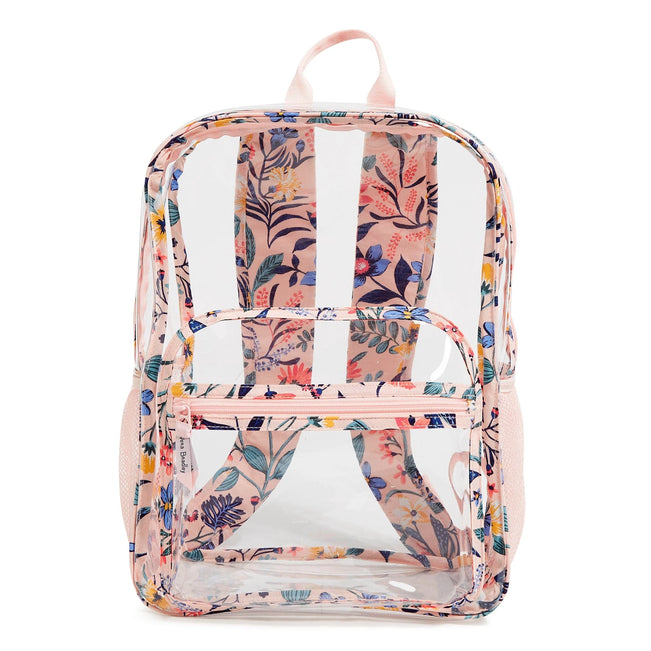 Vera bradley clear backpack large Clearance