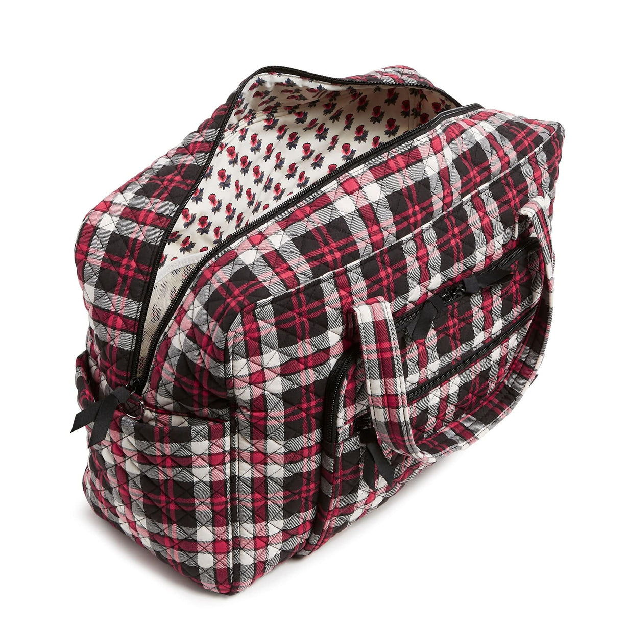 TWENTY FOUR 21 Checkered Bag Travel Duffel Bag Weekender