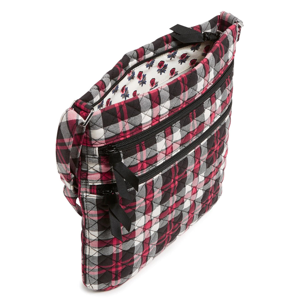 Triple Zip Hipster Crossbody Bag Cotton Vera Bradley