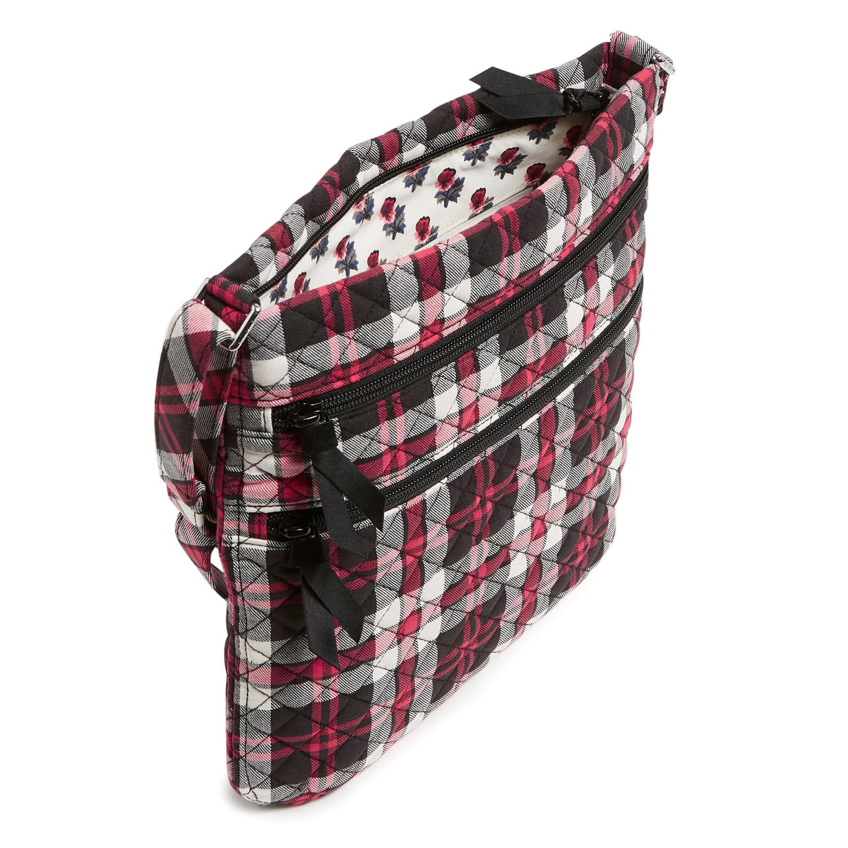 Triple Zip Hipster Crossbody Bag Cotton Vera Bradley