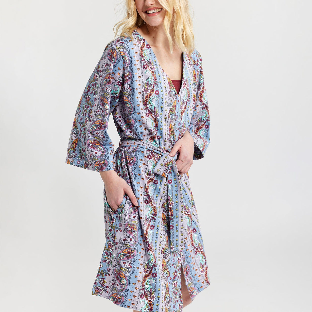 Knit Robe - Knit Cotton/Spandex | Vera Bradley