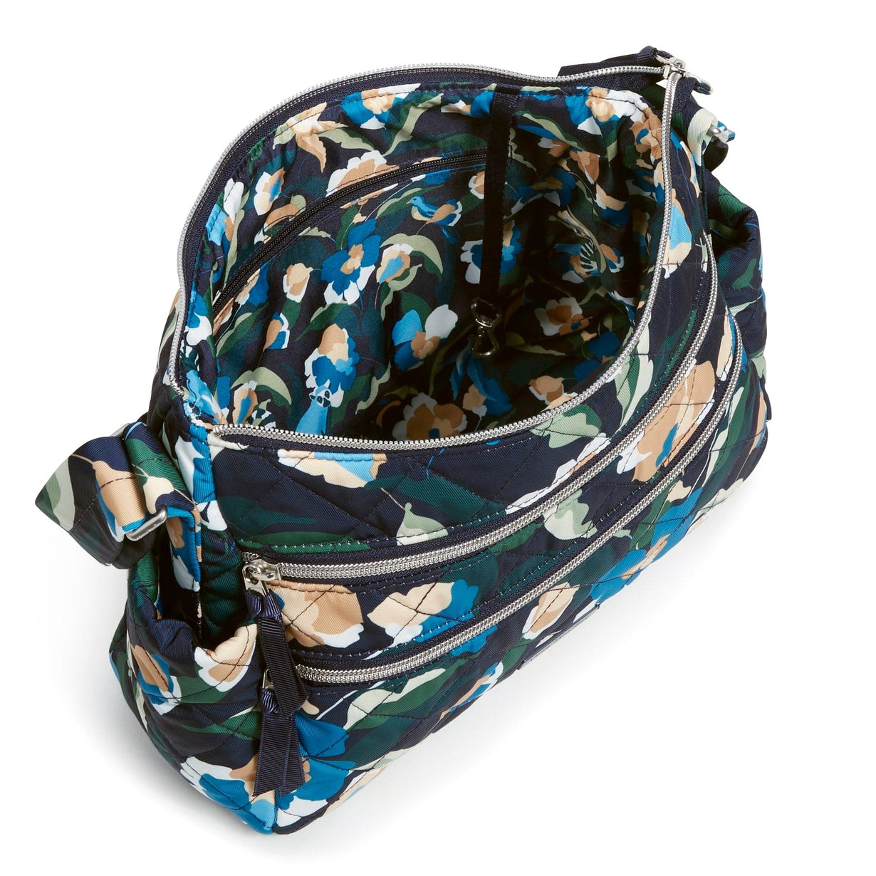 Triple Zip Shoulder Bag Performance Twill Vera Bradley