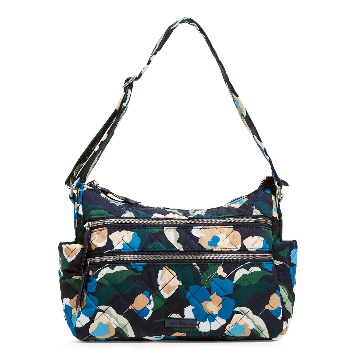 Triple Zip Shoulder Bag Performance Twill Vera Bradley