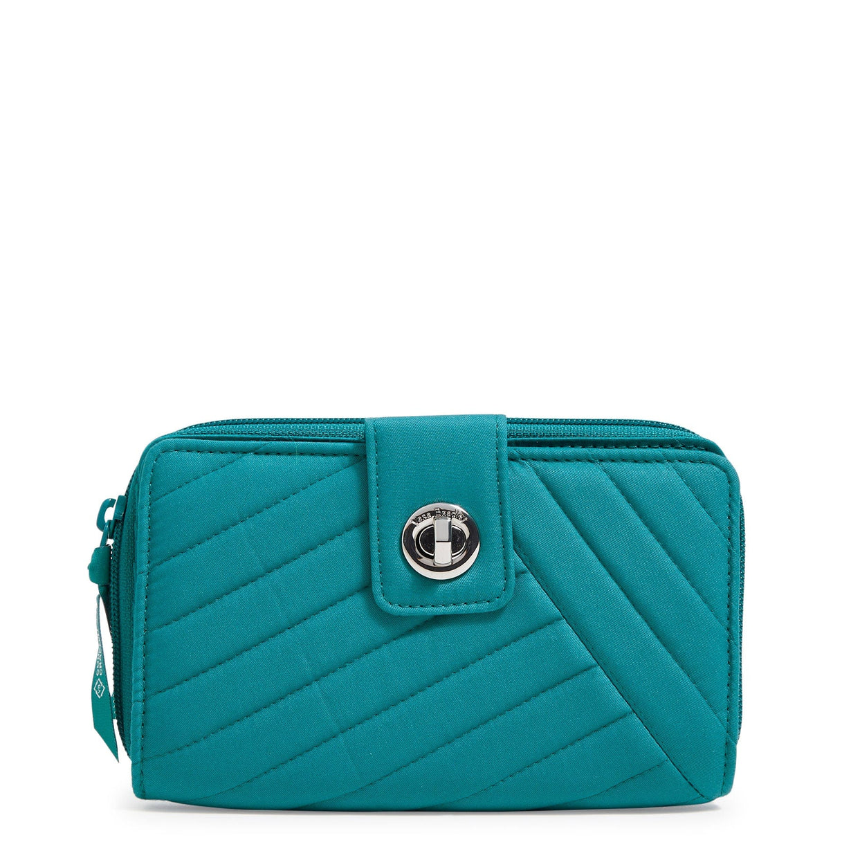 Green RFID Turnlock Wallet Vera Bradley