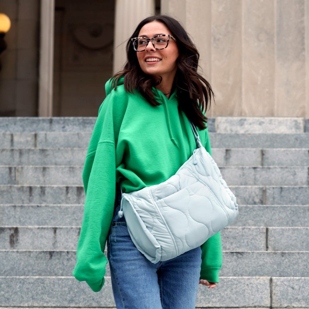 Zoom Travel bag - Peacock blue