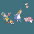 Disney Small Vera Tote Bag-Disney Alice in Wonderland-Image 4-Vera Bradley