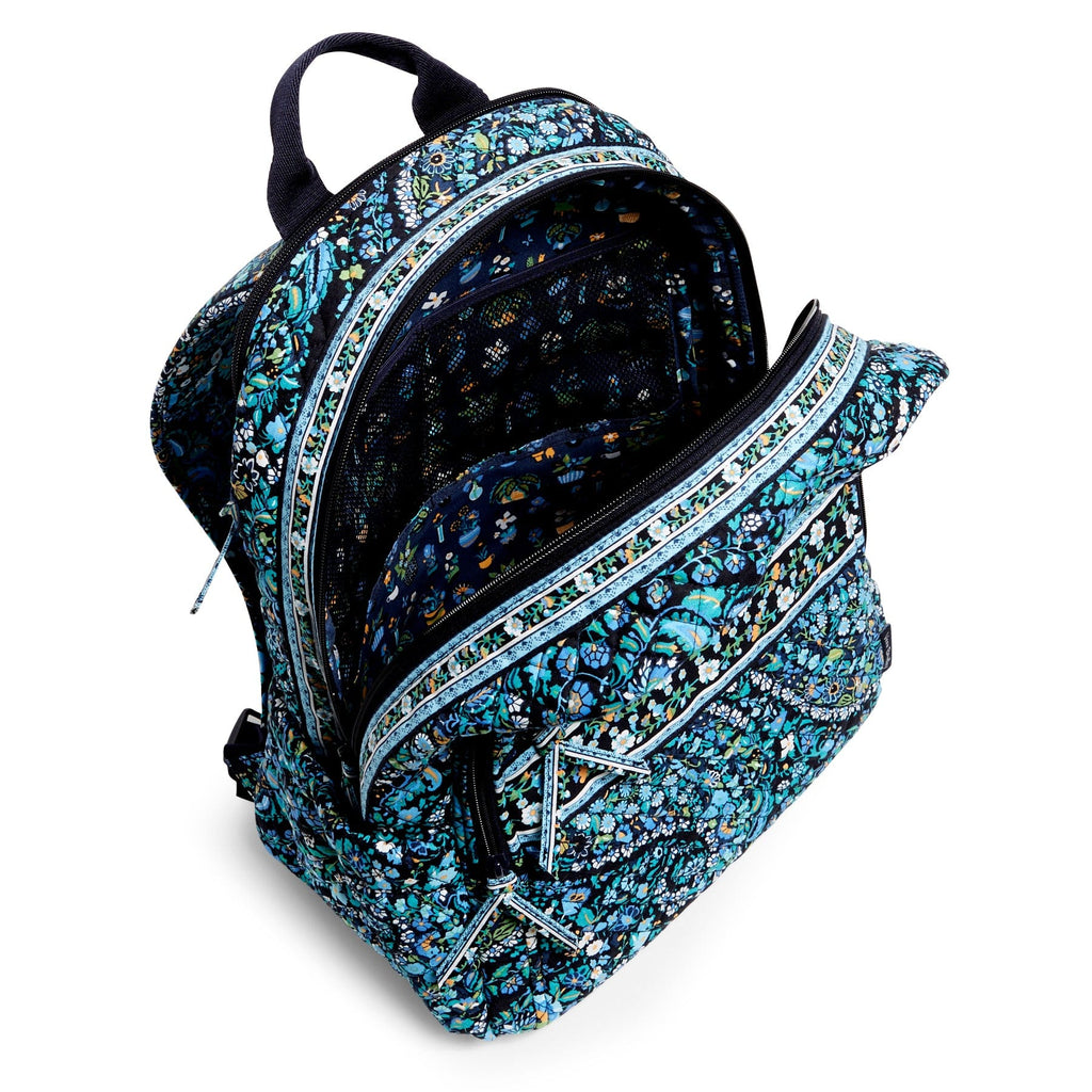 Blue Campus Backpack Dreamer Paisley Vera Bradley