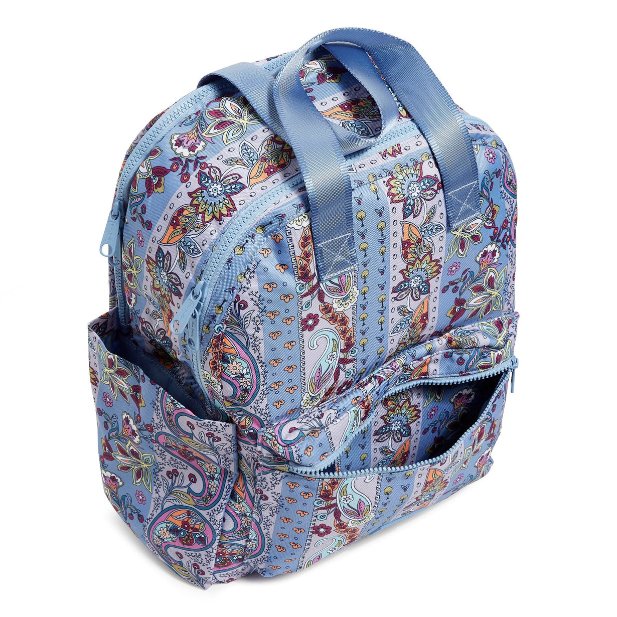 Purple ReActive Campus Totepack Provence Paisley Stripes Vera