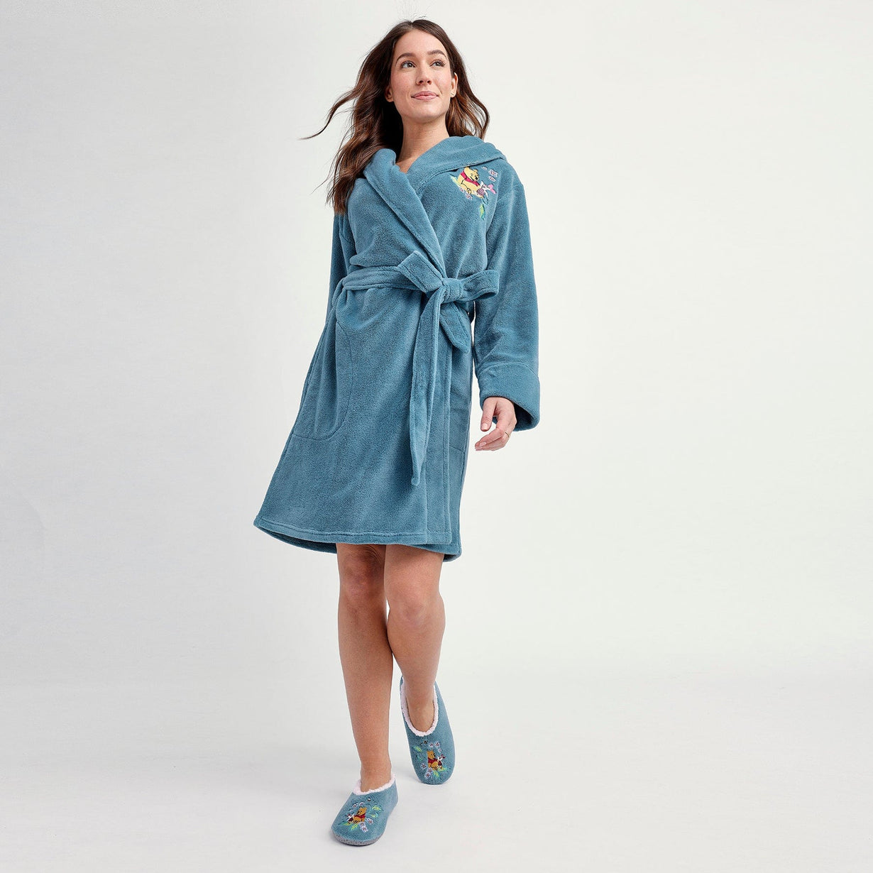 Quiz Ladies Hooded Fleece Robe - Grey | Buy Online in South Africa |  takealot.com