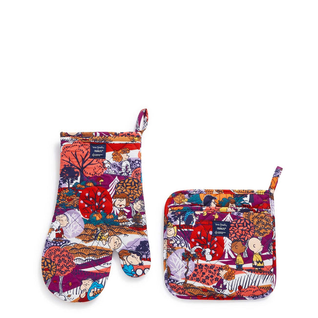Bake Happy Double-Sided Oven Mitt - Floral