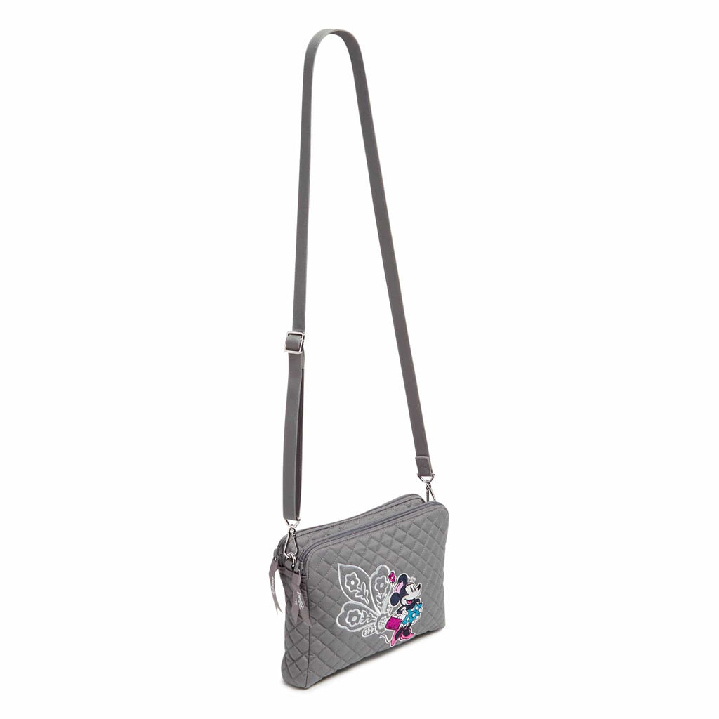 Disney Triple Compartment Crossbody Bag Mickey & Minnie's Flirty Flora –  Avenue 550