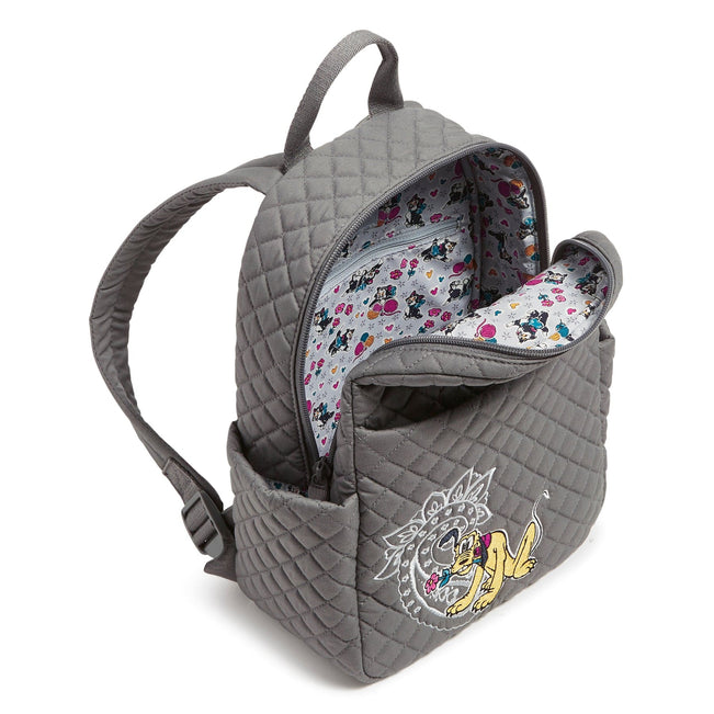 Vera Bradley Disney Double Wall Tumbler with Straw Women in Mickey Mouse Piccadilly Paisley Gray/Black