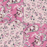 Frannie Crescent Crossbody-Botanical Paisley Pink Patchwork-Image 4-Vera Bradley