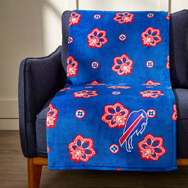 NFL Oversized Throw Blanket-Buffalo Bills Bandana-Image 1-Vera Bradley