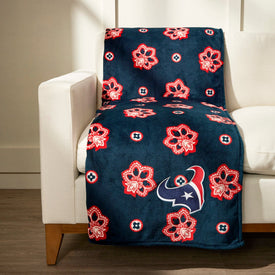 NFL Oversized Throw Blanket-Houston Texans Bandana-Image 1-Vera Bradley