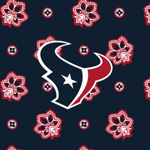 NFL Oversized Throw Blanket-Houston Texans Bandana-Image 4-Vera Bradley