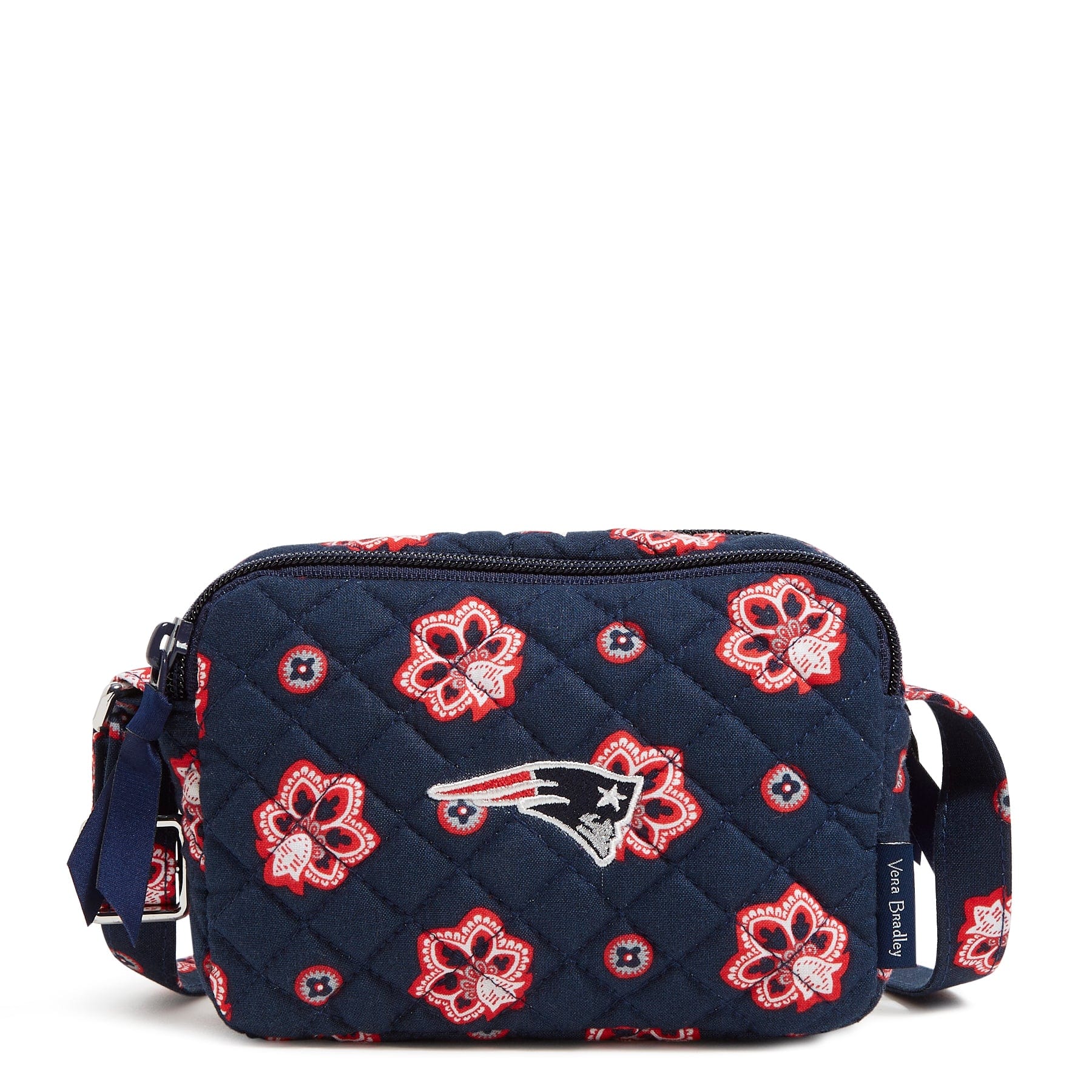 New England Patriots NFL RFID Small Stadium Crossbody Bag | Vera